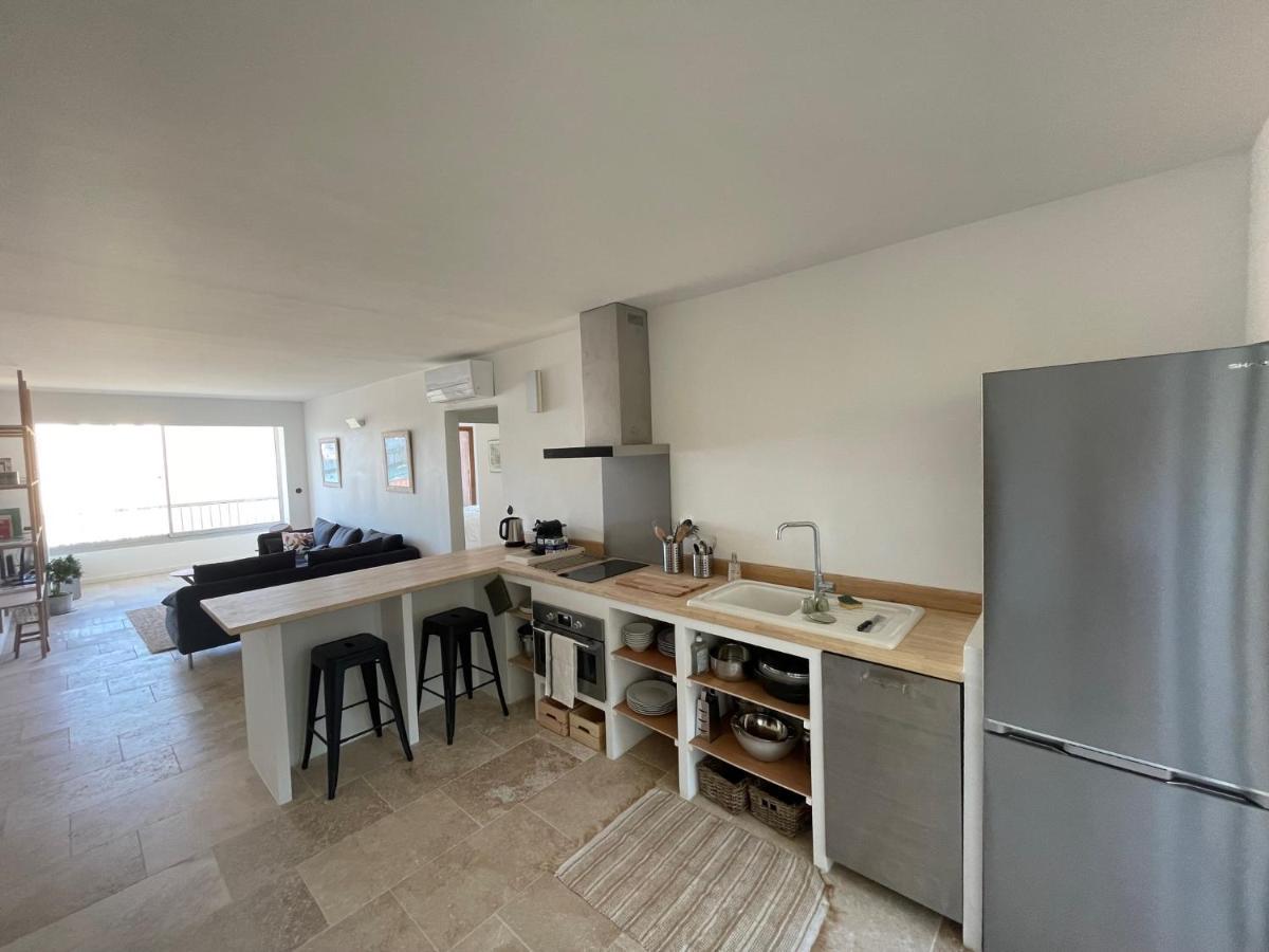 Design T3 Vue Mer Et Montagne 2 Chambres 3Mn De La Plage Fibre Clim Saint-Mandrier-sur-Mer Exteriör bild