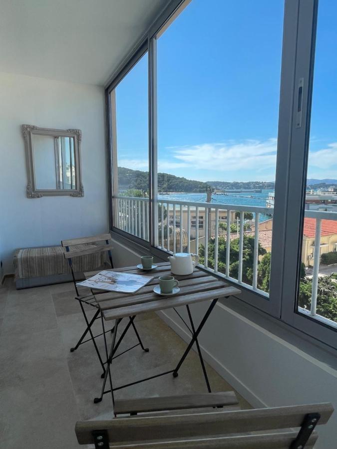 Design T3 Vue Mer Et Montagne 2 Chambres 3Mn De La Plage Fibre Clim Saint-Mandrier-sur-Mer Exteriör bild